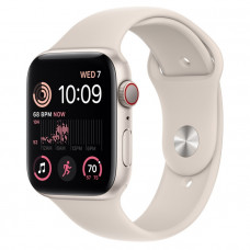 Apple Watch SE 2 GPS + Cellular 40mm Starlight Alu. Case w. Starlight Sport Band - M/L (MNTL3/MRG03/MRG23)