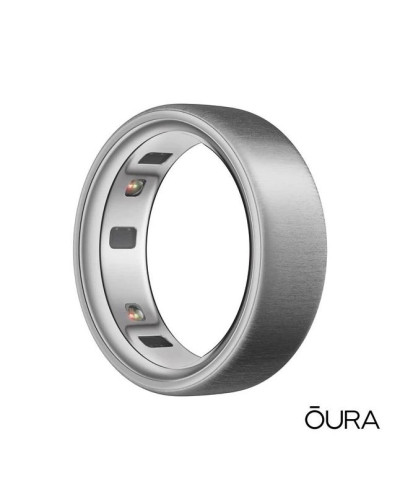 Oura Ring 4 Brushed Silver Size 11 (JZ90-54220-11)
