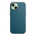 Apple iPhone 15 FineWoven Case with MagSafe - Pacific Blue (MT3G3)