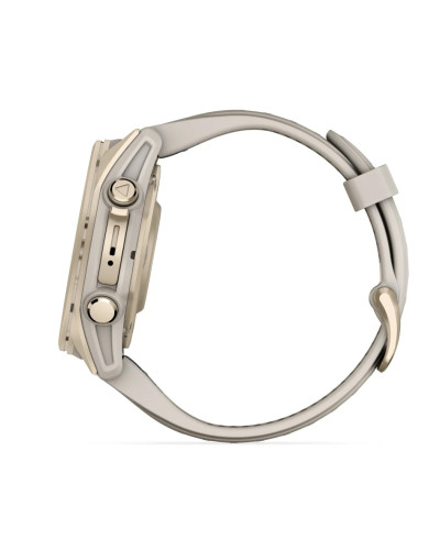 Garmin Fenix 8 43mm AMOLED Sapphire Soft Gold w. Fog Gray/Dark Sandstone S. Band (010-02903-10/11)