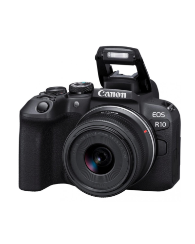 Canon EOS R10 kit (RF-S 18-45mm) IS STM + Mount Adapter EF-EOS R (5331C033)