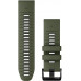 Garmin Ремінець QuickFit 26 Watch Bands Silicone - Moss/Graphite (10-13281-07)