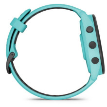 Garmin Forerunner 265 Black Bezel w. Aqua Case and Aqua/Black Silicone Band (010-02810-02/12)