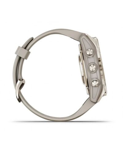 Garmin Fenix 7S Pro Sapphire Solar Soft Gold w. Light Sand Band (010-02776-14/15)