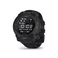 Garmin Instinct 3 50mm Solar Tactical Edition Black with Black Band (010-02935-50)