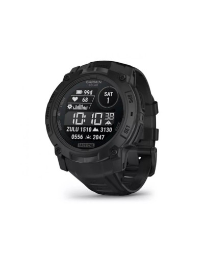 Garmin Instinct 3 50mm Solar Tactical Edition Black with Black Band (010-02935-50)