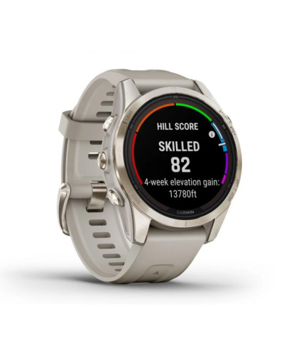 Garmin Fenix 7S Pro Sapphire Solar Soft Gold w. Light Sand Band (010-02776-14/15)
