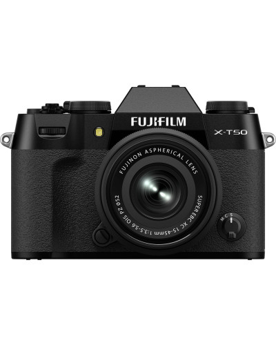 Fujifilm X-T50 kit 15-45mm f/3,5-5,6 Black (16828741)