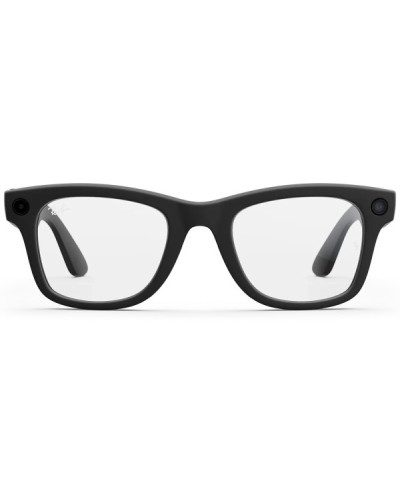 Ray-Ban Meta Wayfarer Gen 2 Standard Matte Black Frame / Clear Lenses (RW4012 601SSB 50-22)