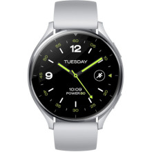 Xiaomi Watch 2 Silver Case With Gray TPU Strap (BHR8034GL)