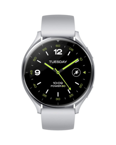 Xiaomi Watch 2 Silver Case With Gray TPU Strap (BHR8034GL)