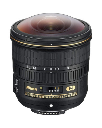 Fisheye Nikon AF-S Fisheye-Nikkor 8-15mm f/3,5-4,5E E (JAA831DA)