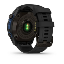 Garmin Descent Mk3i – 43 mm Carbon Gray DLC Titanium w. Black Silicone Band (010-02753-10/11)