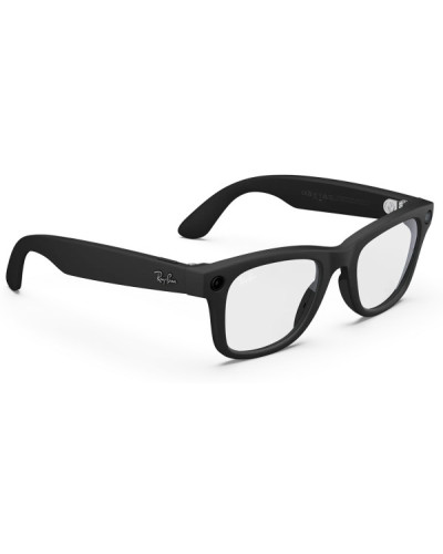 Ray-Ban Meta Wayfarer Gen 2 Standard Matte Black Frame / Clear Lenses (RW4012 601SSB 50-22)