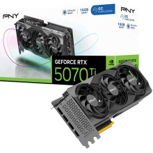 PNY GeForce RTX 5070 Ti 16GB Overclocked Triple Fan (VCG5070T16TFXPB1-O)