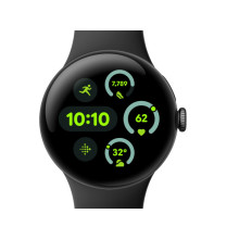 Google Pixel Watch 3 41 mm Wi-Fi Matte Black Aluminum Case/Obsidian Active Band