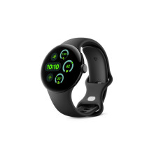 Google Pixel Watch 3 41 mm Wi-Fi Matte Black Aluminum Case/Obsidian Active Band