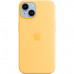 Apple iPhone 14 Plus Silicone Case with MagSafe - Sunglow (MPTD3)