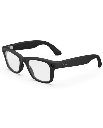 Ray-Ban Meta Wayfarer Gen 2 Standard Matte Black Frame / Clear Lenses (RW4012 601SSB 50-22)