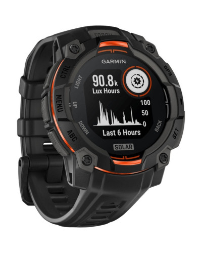 Garmin Instinct 3 45mm Solar Black with Black Band (010-02934-00)