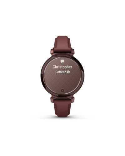 Garmin Lily 2 Classic Dark Bronze with Mulberry Leather Band (010-02839-03)