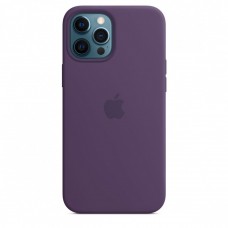 Apple iPhone 12 Pro Max Silicone Case with MagSafe - Amethyst (MK083)