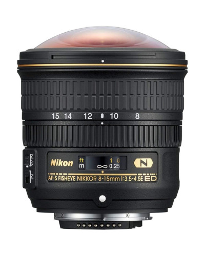 Fisheye Nikon AF-S Fisheye-Nikkor 8-15mm f/3,5-4,5E E (JAA831DA)