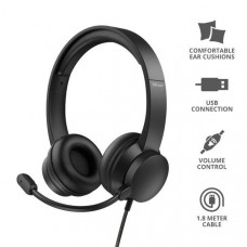 Trust Rydo On-Ear USB Black (24133)