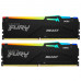 Kingston FURY 16 GB (2x8GB) DDR5 5200 MHz Beast RGB (KF552C40BBAK2-16)