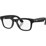 Ray-Ban Meta Wayfarer Gen 2 Standard Matte Black Frame / Clear Lenses (RW4012 601SSB 50-22)