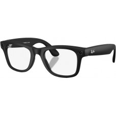 Ray-Ban Meta Wayfarer Gen 2 Standard Matte Black Frame / Clear Lenses (RW4012 601SSB 50-22)