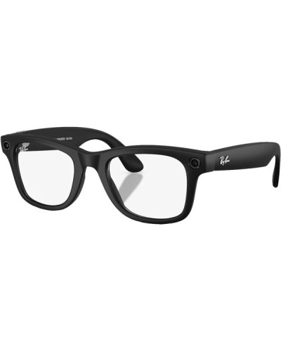Ray-Ban Meta Wayfarer Gen 2 Standard Matte Black Frame / Clear Lenses (RW4012 601SSB 50-22)