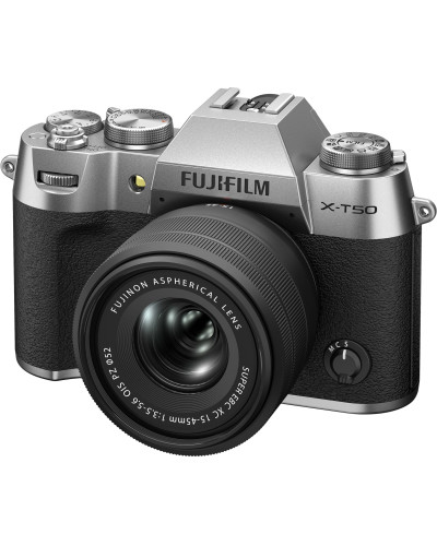 Fujifilm X-T50 kit 15-45mm f/3,5-5,6 Silver (16828832)