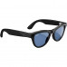 Ray-Ban Meta Skyler Standard - Shiny Black/Transitions Cerulean Blue (RW4010 601/MF 52-20)