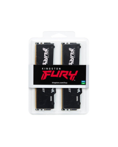 Kingston FURY 16 GB (2x8GB) DDR5 5200 MHz Beast RGB (KF552C40BBAK2-16)