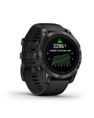 Garmin Epix Pro Gen 2 Sapphire 47mm Carbon G. DLC Tit. with Black Band (010-02803-10/11/54)