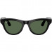 Ray-Ban Meta Skyler Gen 2 Standard Shiny Black Frame / G-15 Green Lenses (RW4014 601/71 52-20)