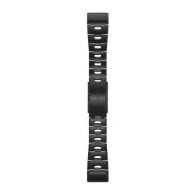 Garmin Ремінець для Fenix 6 22 QuickFit Vented Titanium Bracelet with Carbon Gray DLC Coating bands (010-12863-09)