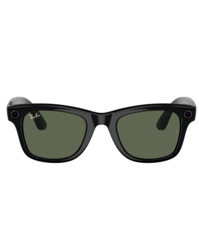 Ray-Ban Смарт-окуляри Meta Wayfarer Shiny Black Frame Green Lenses (RW4006 601/71 50-22)