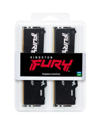 Kingston FURY 32 GB (2x16GB) DDR5 5200 MHz Beast RGB (KF552C40BBAK2-32)