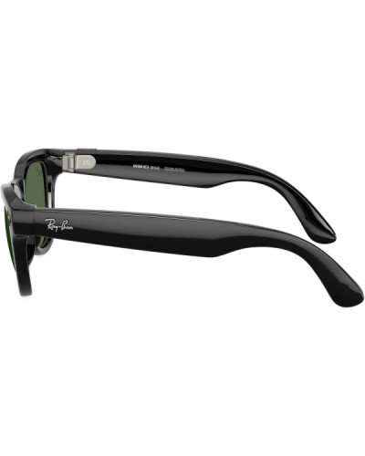Ray-Ban Meta Skyler Gen 2 Standard Shiny Black Frame / G-15 Green Lenses (RW4014 601/71 52-20)