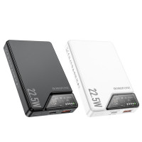 PowerBank Borofone BJ49 MagSafe QC/PD 15/20/22.5W 10000 mAh white