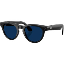 Ray-Ban Meta Headliner Gen 2 Standard Shiny Black Frame/Clear to Sapphire Transit.Lenses RW4013 601/MF 50-23