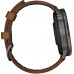 Garmin Venu 4 45mm Slate with Brown Leather Band (010-03014-03)