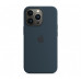 Apple iPhone 13 Pro Max Silicone Case with MagSafe - Abyss Blue (MM2T3)