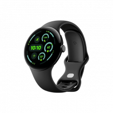 Google Pixel Watch 3 45 mm LTE Matte Black Aluminum Case/Obsidian Active Band