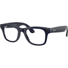 Ray-Ban Meta Wayfarer Gen 2 Shiny Cosmic Blue/Clear Sapphire (RW4012 6628/MF 50-23)