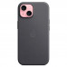 Apple iPhone 15 Plus FineWoven Case with MagSafe - Black (MT423)