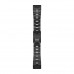 Garmin Ремінець для Fenix 6 22 QuickFit Vented Titanium Bracelet with Carbon Gray DLC Coating bands (010-12863-09)