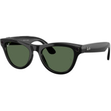 Ray-Ban Meta Skyler Gen 2 Standard Shiny Black Frame / G-15 Green Lenses (RW4014 601/71 52-20)